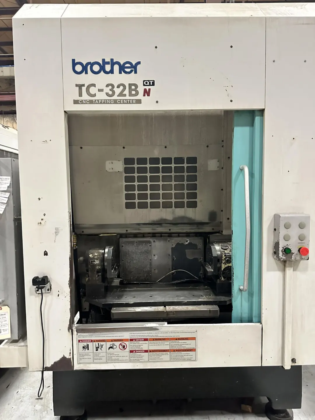 2008 Brother TC-32BN QT CNC Drill & Tapping Center s/n: 121454