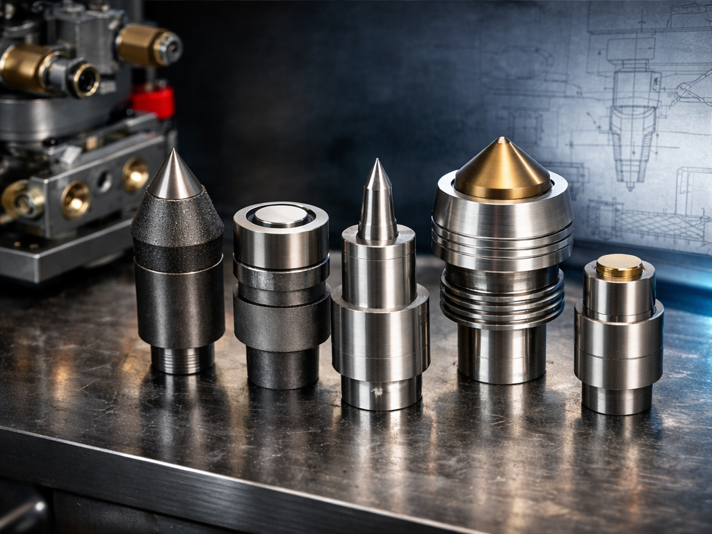 Precision CNC Machined Nozzle Tips